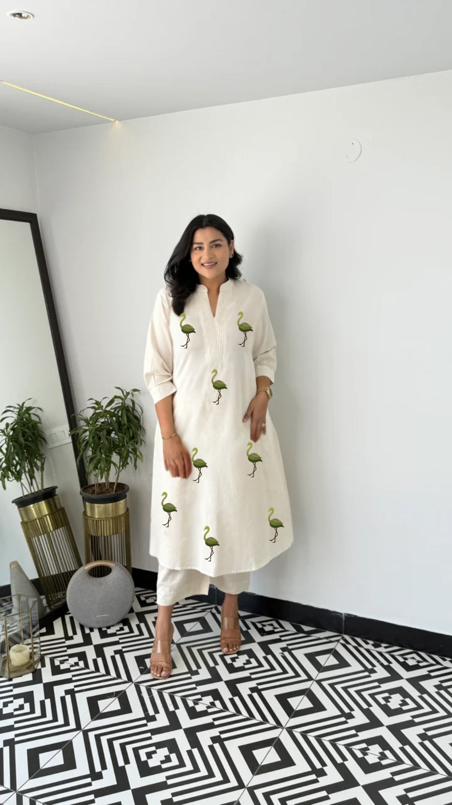 Maverick Fusion Pure Khadi Cotton Suit Set